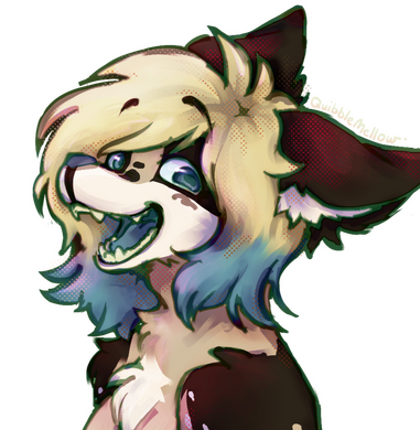 colored n shaded bust commission