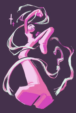 colored lineless fullbody for a color palette challenge